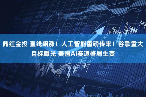 鼎红金投 直线飙涨！人工智能重磅传来！谷歌重大目标曝光 美国AI赛道格局生变