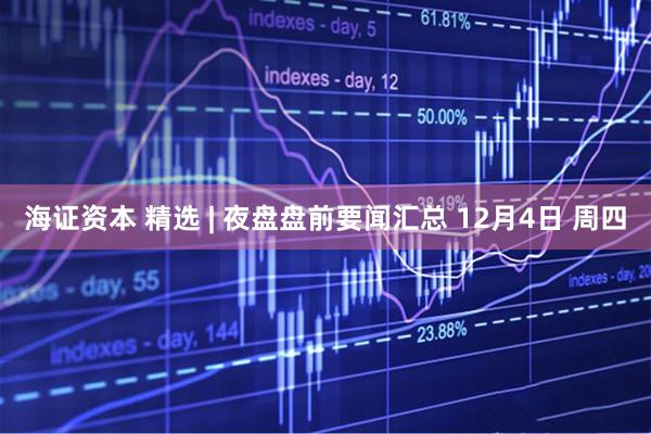 海证资本 精选 | 夜盘盘前要闻汇总 12月4日 周四