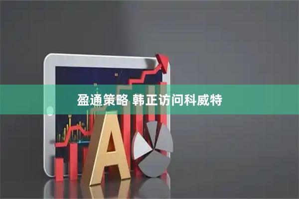 盈通策略 韩正访问科威特